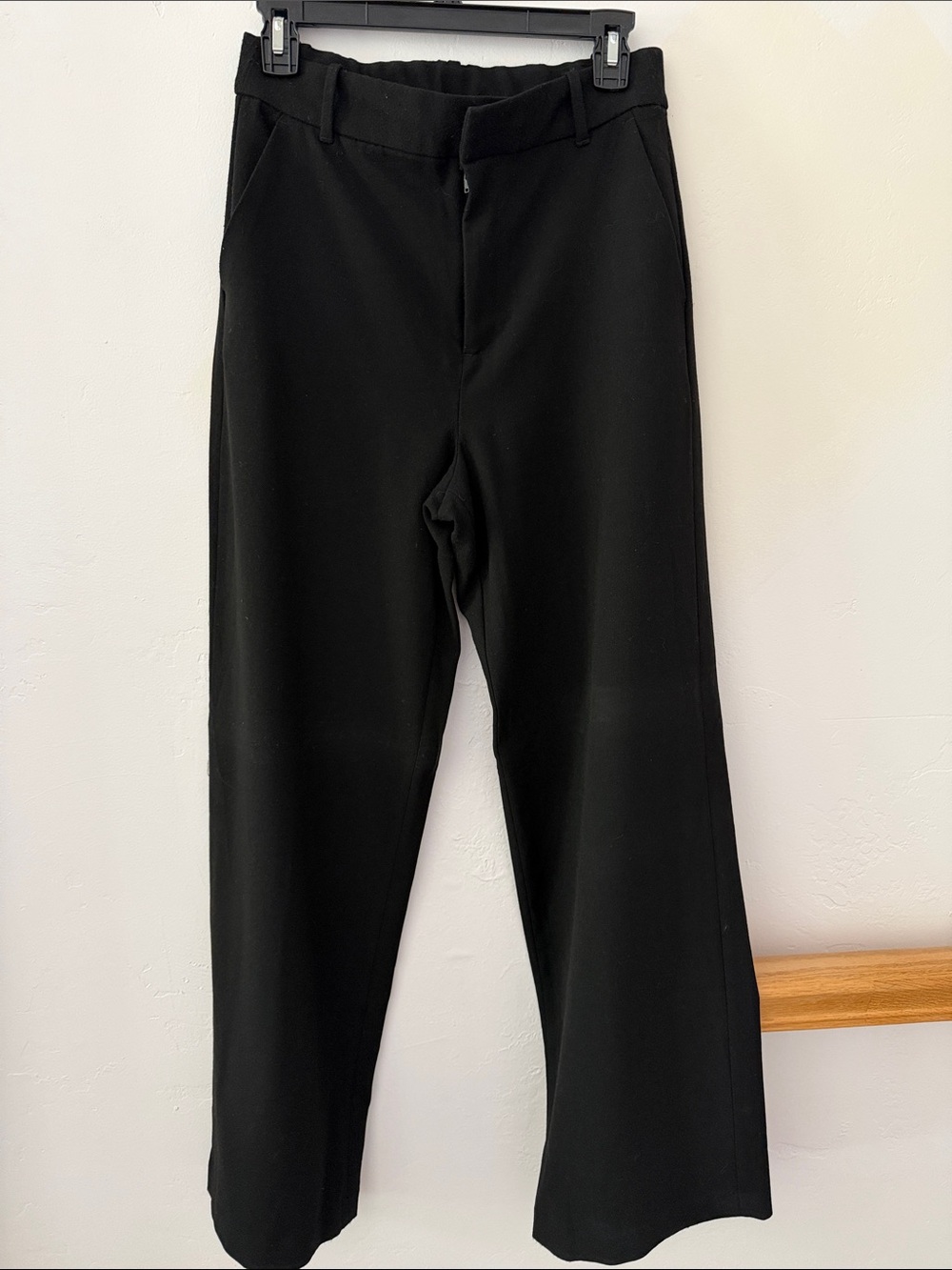 Gap Black Wide-Leg Dress Pants